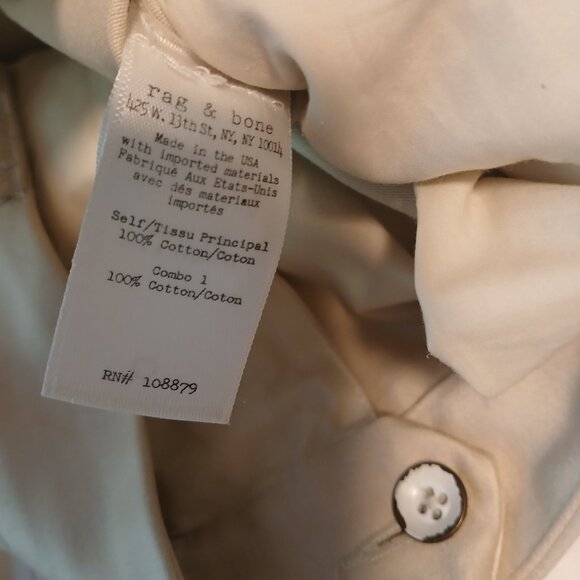 Rag & Bone Brooke two toned pleated leather skirt - Picture 11 of 12